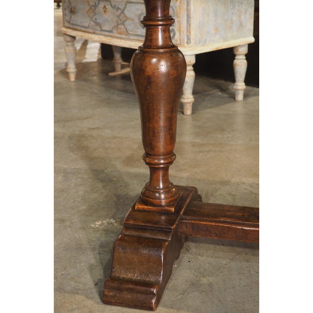 Antique Italian Walnut Console Table, Circa 1850 For Sale - Image 13 of 18