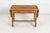 A simple, practical, and flexible Danish modern (circa 1960's) side table in solid wood (oak). The table is solidly build...