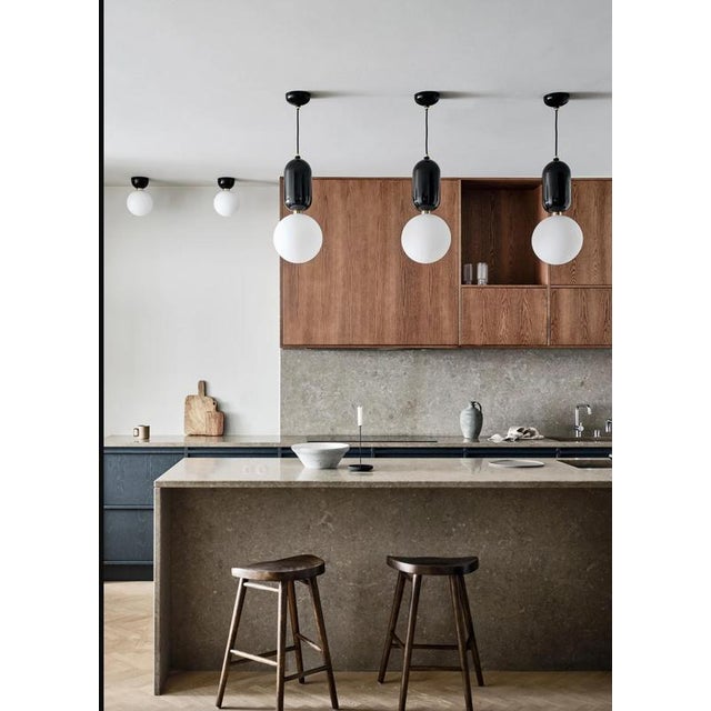 Aballs T Me Black Suspension Lamp by Jaime Hayon for Parachilna For Sale - Image 11 of 12