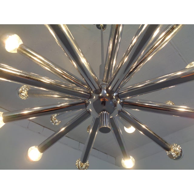 Large Sputnik Pendant Light by Gaetano Sciolari for Sciolari, Italy, 1960s For Sale - Image 18 of 18