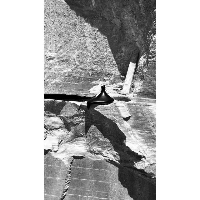 Contemporary Sculpture Wine Decanter Set by Karystios, Set of 2 For Sale - Image 3 of 6