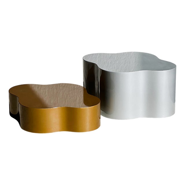 Vintage Nuvola Model Bedside Tables by Piero Lissoni for Porro, 1990s, Set of 2 For Sale