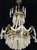 Gustavian (Swedish) Chandelier in Brass and Crystal, 1900 For Sale - Image 3 of 7