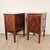 Neoclassical Pair of Italian Small Commodes in Cherry For Sale - Image 3 of 8