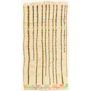 Vintage Azilal Moroccan Rug, 05'00 X 09'09 For Sale