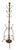 Vintage Brass Coat Rack Umbrella Stand For Sale - Image 4 of 13