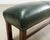 Elongated Georgian Style Mahogany Leather Footstool For Sale - Image 9 of 18