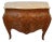 1920 Antique French Louis XV Satinwood Inlaid & Marble Top Commode / Dresser For Sale