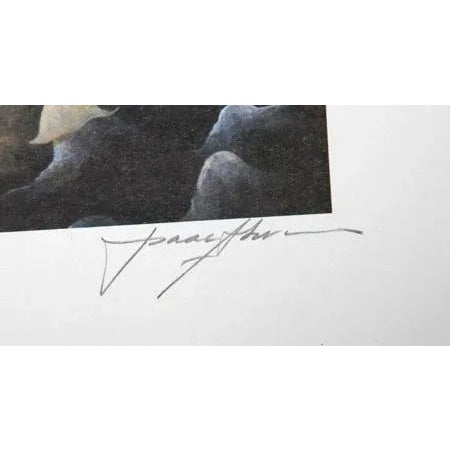 Artist: Isaac Abrams (1939 - ) Title: Destiny Year: 1979 Medium: Lithograph, Signed and Numbered in Pencil Edition: 250,...