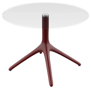 Uni Burgundy Table 50 by Mowee
