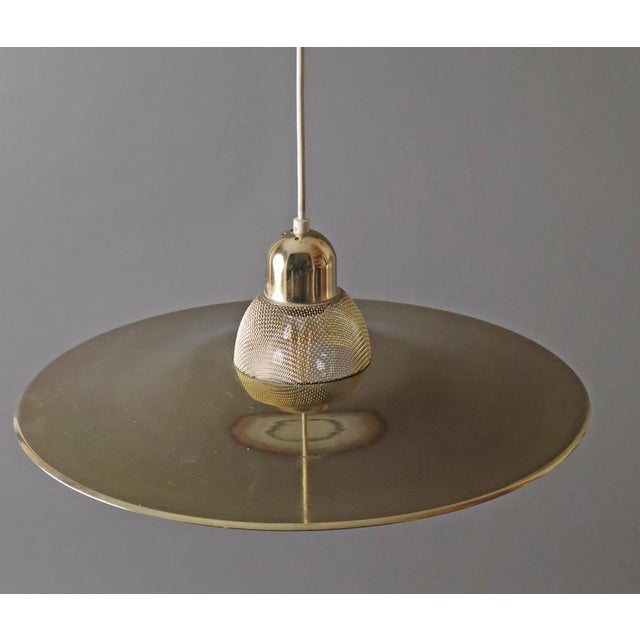 Messing Wire Pendant, 1980s For Sale - Image 9 of 15