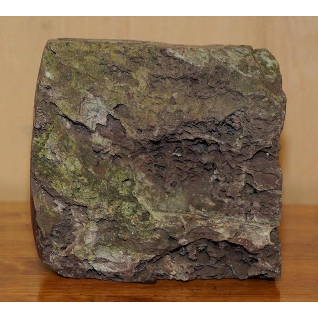 Carved Stone Library Book, 1900s For Sale - Image 11 of 16