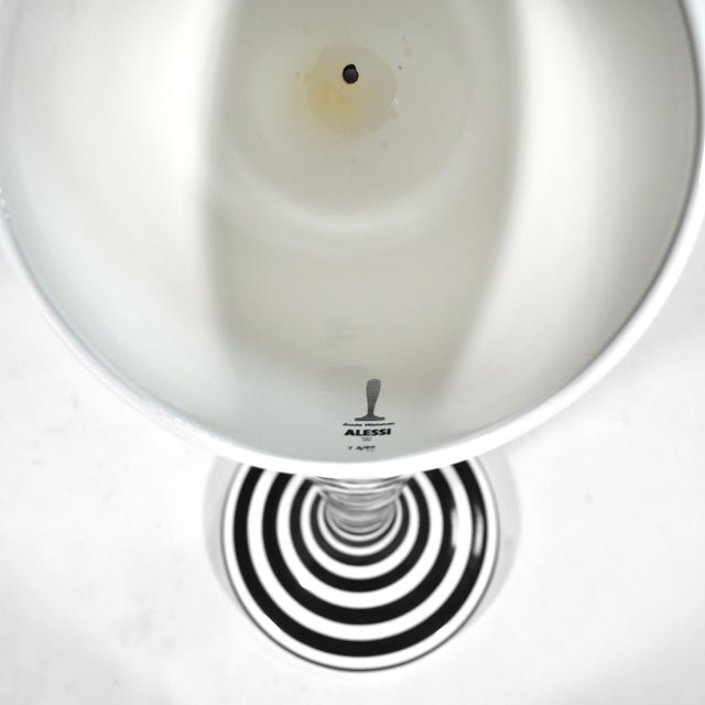 White Rare Guido Venturini "Lingam" Vase/Sculpture by Alessi For Sale - Image 8 of 13