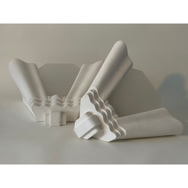 1930s Art Deco Sculptural Wall Objects, France, 1930s, Set of 2 For Sale - Image 5 of 6