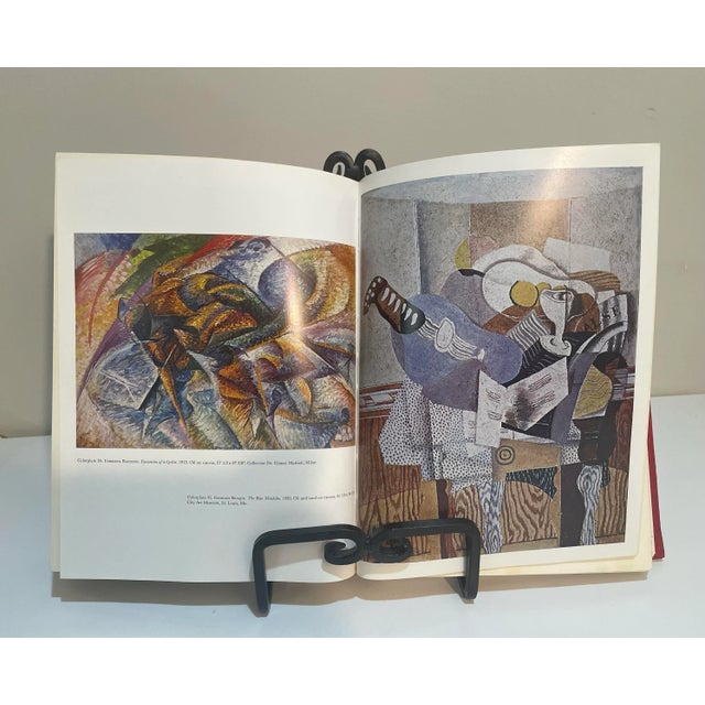 Contemporary Wrought Iron Book Stand - Art Easel For Sale - Image 3 of 7