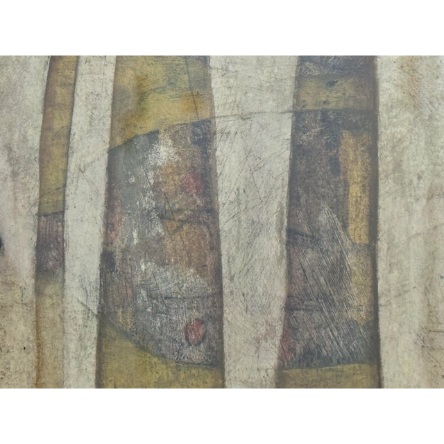 Champagne Circa 2013 Scott Bergeyart "Missing in Action" Mixed Media For Sale - Image 8 of 12