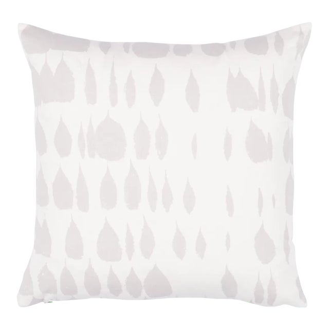 Schumacher Queen of Spain 18" Pillow in Dove For Sale