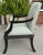 J. Robert Scott Art Deco J. Robert Scott Black Lacquer Arm Chair For Sale - Image 4 of 6
