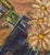 Abstract Expressionism Three Daisies Abstracted Still-Life, Oil on Canvas, Signed, 2007 by Daniel David Fuentes For Sale - Image 3 of 6