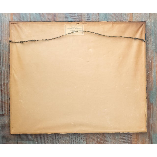 20th Century Colored Aquatint Etching of St. Mark's Square Venice, Signed For Sale - Image 13 of 14