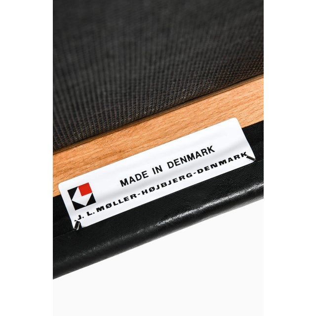Model 78 Dining Chairs by Niels O. Møller attributed to J.L Møllers Furniture Factory, 1960s, Set of 6 For Sale - Image 10 of 12