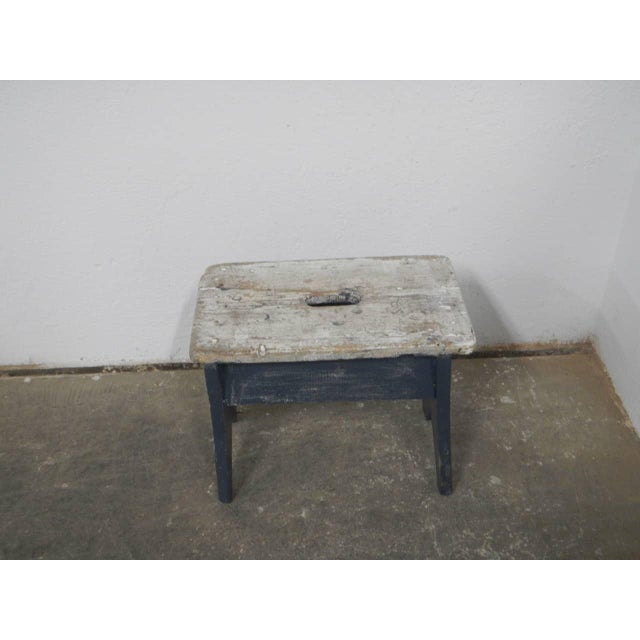 Industrial Fir Stool, 1960s For Sale - Image 3 of 11