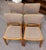 G-Plan Furniture Set of Vintage English Oak Dining Chairs W/ Upholstered Back & Seat by G-Plan Furniture, Uk c.1950 For Sale - Image 4 of 9