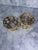 Abstract Brass Brutalist Wire Candle Holders For Sale - Image 3 of 9