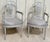 Wood Pair Maison Jansen Silverleaf 'Montgolfier' Hot-Air Balloon Arm Chairs For Sale - Image 7 of 10