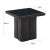 2020s Kayla Black Concrete Side Table For Sale - Image 5 of 6