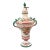 1 of 2 Huge Vintage Faience Pottery Covered Urn For Sale