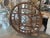 1970s Vintage Rattan Bamboo Tortoise 1970s Chinese Chippendale Round Wall Mirror For Sale - Image 5 of 12