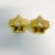 1980s Postmodern Hollywood Regency Boho Chic Ceramic Star Napkin Rings - Set of 12 For Sale - Image 9 of 9