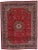 Textile Mid 20th Century Mid-Century Persian Red Handmade Wool Rug For Sale - Image 7 of 7