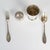 Silver Silver-Plated Metal Christening Set, 1900s, Set of 5 For Sale - Image 8 of 9