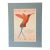 1970s Horacio Fuego Ecuador Watercolor of Himmingbird For Sale