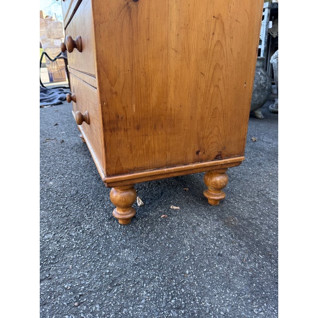 19th Century Pine Chest of Drawers For Sale - Image 4 of 13