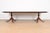 Henkel Harris Henkel Harris Georgian Mahogany Double Pedestal Extension Dining Table, Newly Refinished For Sale - Image 4 of 12