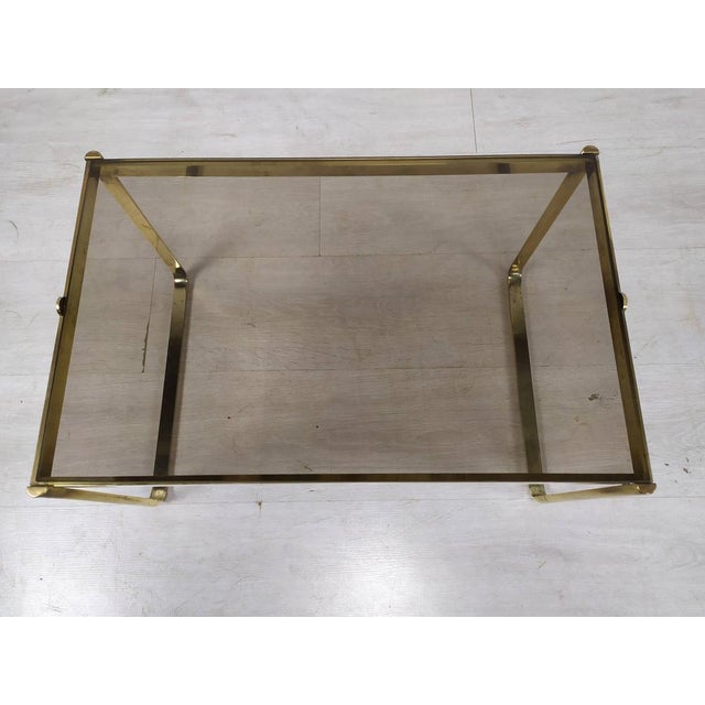 Gold Vintage Malabert Side Table, 1970s For Sale - Image 8 of 15