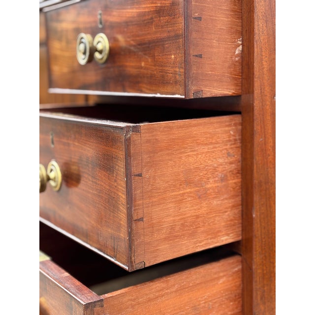 Late 18th Century George III Mahogany Gentleman's Press, 1790s For Sale - Image 5 of 13