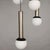 1960s Pendant Lamp in Metal and Glass attributed to Stilnovo,1960s For Sale - Image 5 of 11