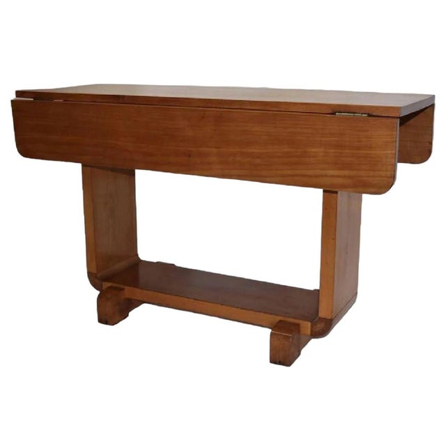 1930s Shirley Temple's Art Deco Drop-Leaf Child Table For Sale - Image 9 of 9