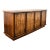 Mid Century Modern Credenza Dresser Cabinet Oak Brutalist 8 Drawer Wood MCM For Sale