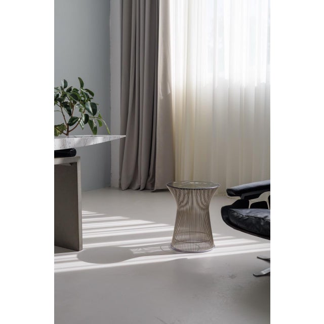 Modern Platner Side Table by Warren Platner for Knoll, 2010s For Sale - Image 3 of 7