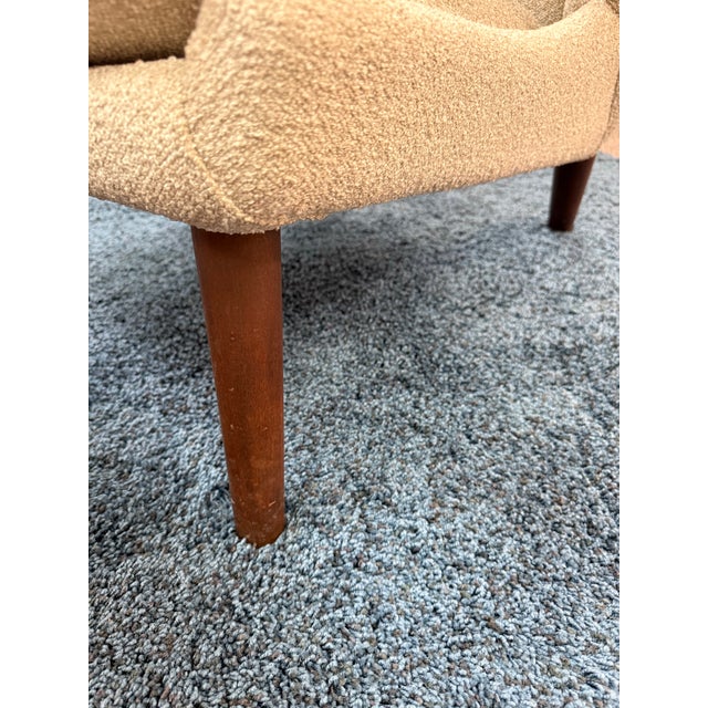 1950s 1950s Mid Century Modern Danish Papa Bear Chair Possibly by Hans Wegner For Sale - Image 5 of 12