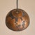 Italian Etched Copper Maple Leaf Pendant Light by Victor Cerrato, 1960s For Sale - Image 9 of 10