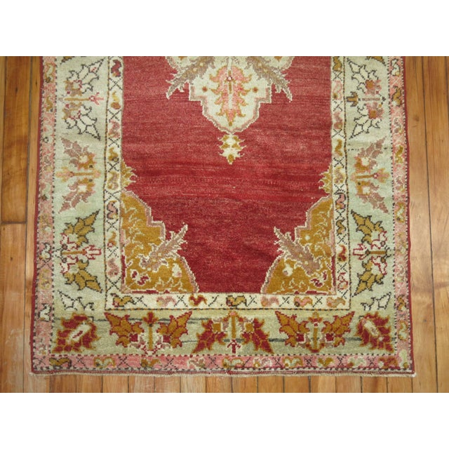 Antique Turkish Scatter Throw Rug For Sale - Image 4 of 6