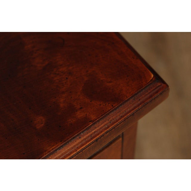 Wood Henredon Aston Court Pair Of Mahogany Nightstands For Sale - Image 7 of 18