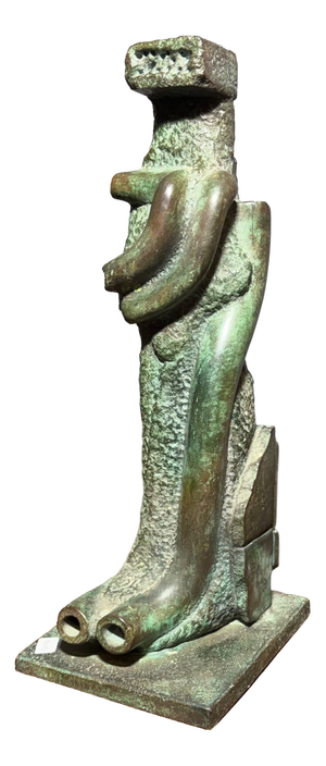 Horst Böhm, Modernist Sculpture Totem, 1983, Bronze