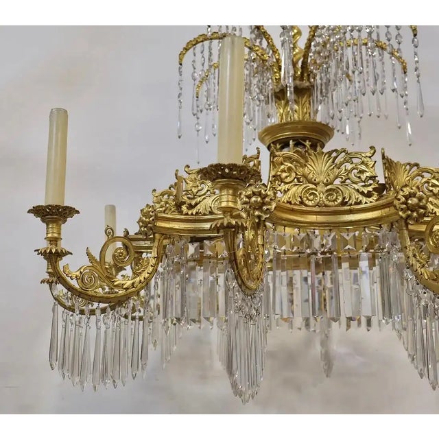 Early 19th Century Neoclassical Chandelier by Karl Friedrich Schinkel For Sale - Image 10 of 10